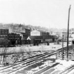 A view of Galena's West side taken from the train yard on the East side