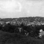 A view of the West side of Galena taken from atop the First Ward School stariway