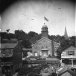 Oldest know photo of Turner Hall, soon after completion